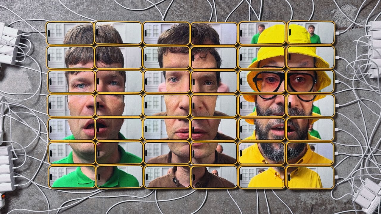 Un video musicale registrato solo con iPhone e riprodotto da 64 iPhone: è il clip degli OK Go