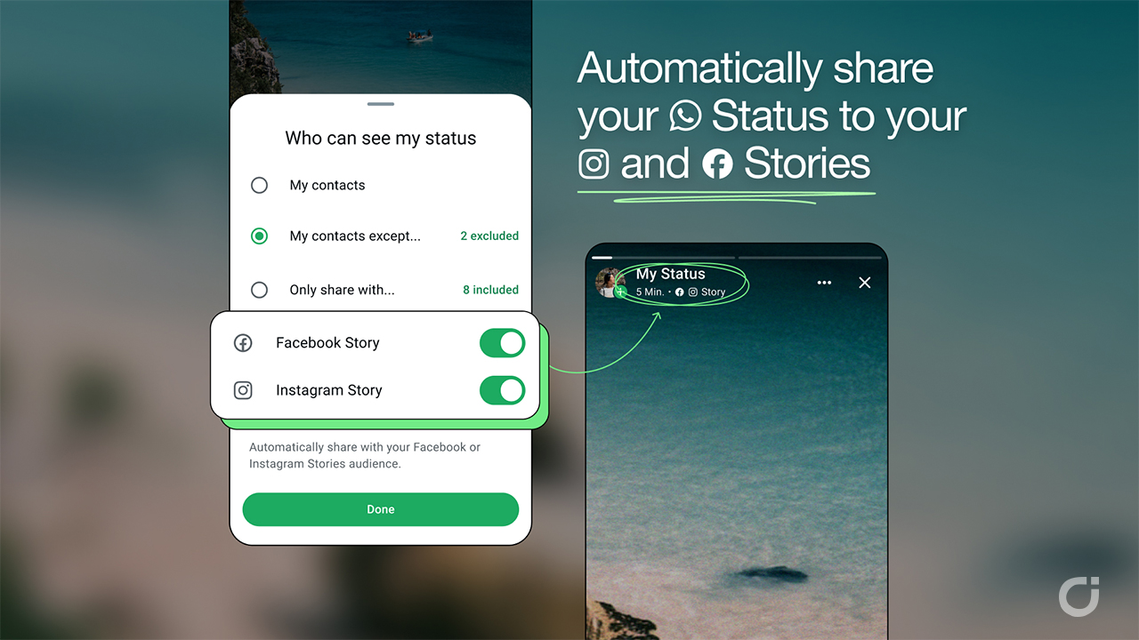 WhatsApp: gli Stati diventeranno automaticamente Storie su Instagram e Facebook