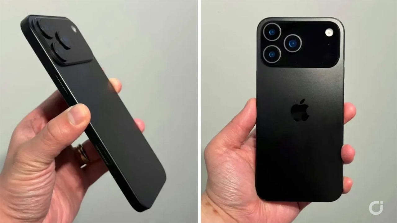iPhone 17 Pro, Apple rivoluziona il design: ecco la nuova camera bar