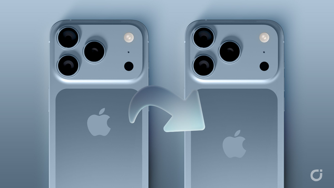 Il logo Apple cambia posizione su iPhone 17 Pro: ecco i primi render